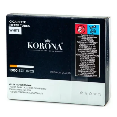 Tuburi tigari KORONA white 1000
